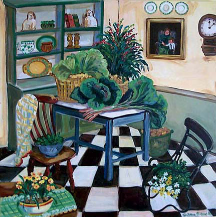 Irish Kitchen by Suzanne Etienne