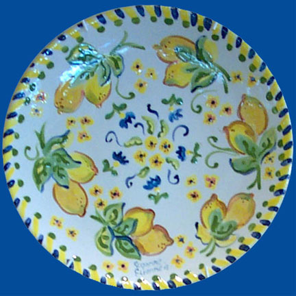 Lemon Plate by Suzanne Etienne