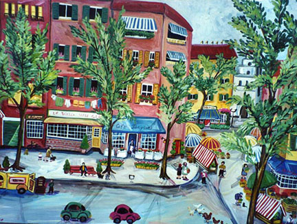 "Rue de Paris" by Suzanne Etienne